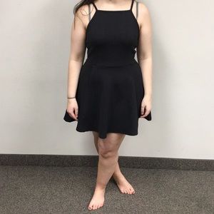 Black Skater Dress
